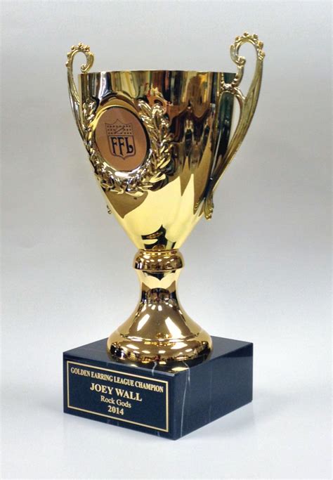135 Victory Cup Season Champion Trophy On Black Base Best Trophies