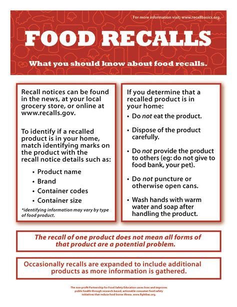 Recall On Foods Recently 2024 List Josi Rozele