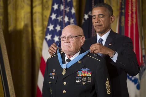 Csm Bennie Adkins Us Army 1956 1978 Medal Of Honor Recipient