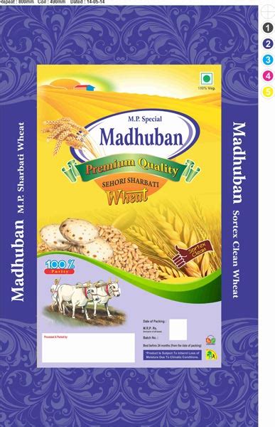 Wheat Bopp Packaging Bags At Best Price In Indore Nandishwar Packaging
