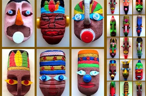 Máscaras Africanas Manualidades Infantiles