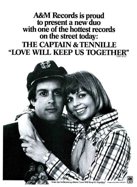 Captain And Tennille Love Will Keep Us Together