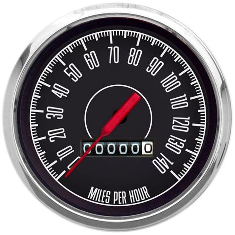 Nvu Inc 67142 01 New Vintage Usa 1967 Series Speedometer Gauges