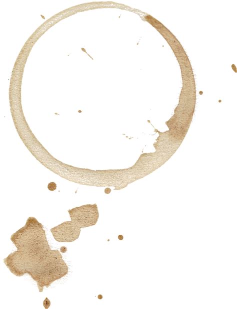Coffee Cup Stain Png