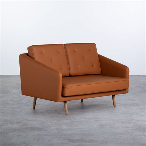 Darüber hinaus sind ihre kissen mit schaum mit hoher dichte gefüllt, um die richtige haltung des rückens und. Sofa 2-Sitzer- in Textil oder Kunstleder Tuk - themasie.com