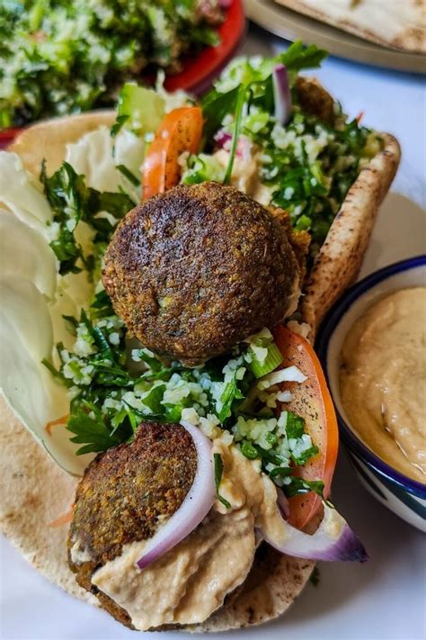 Falafel Wrap A Must Try Vegan Middle Eastern Recipe
