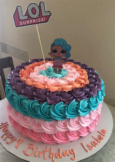 Happy 10th to aa'ishah #cake #lolsurprisecake #pieceofcakebyhalima. Lol surprise cake | Birthday surprise party, Surprise birthday cake, Funny birthday cakes