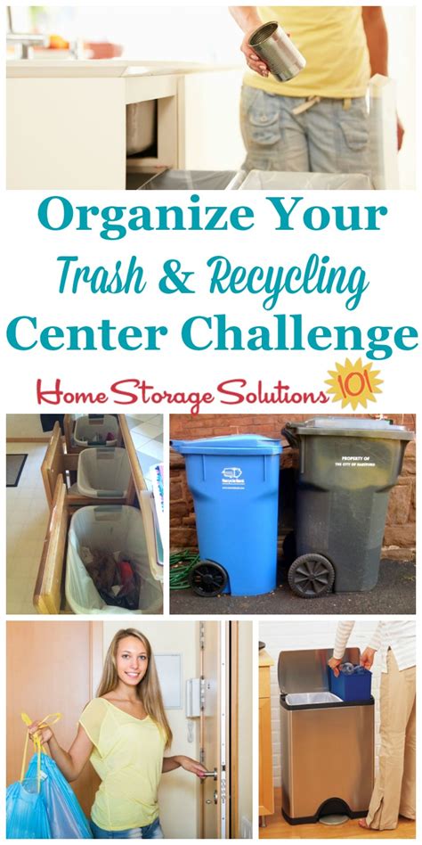 Create A Home Recycling Center To Make It Easy To Go Green