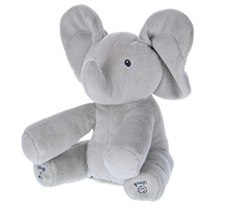 Gund Baby Animated Flappy The Elephant Stuffed Animal Plush Gray 12