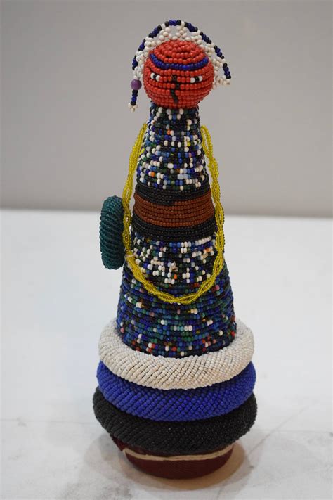 African Ndebele Fertility Doll South Africa Yound Girls Beaded