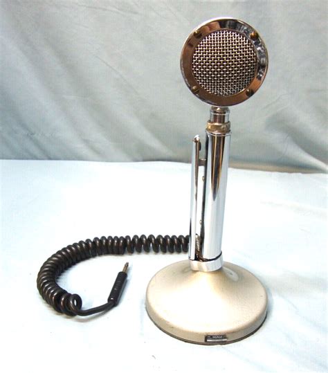 Vintage Astatic D 104 Microphone With T Ug8 Stand Untested Ebay