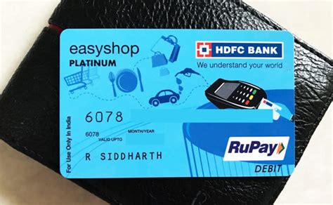 Hdfc Easyshop Platinum Rupay Premium Debit Card Review Cardexpert