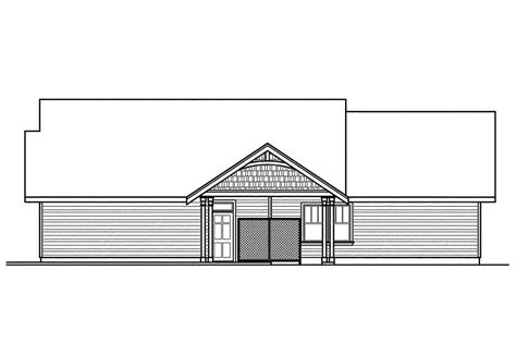 Craftsman House Plans Woodcliffe Associated Designs