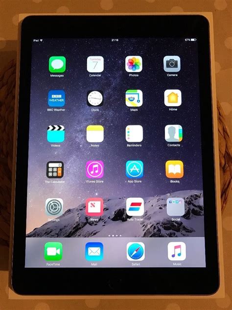 Ipad Air 2 64gb Space Grey In Brand New Condition In Basildon Essex