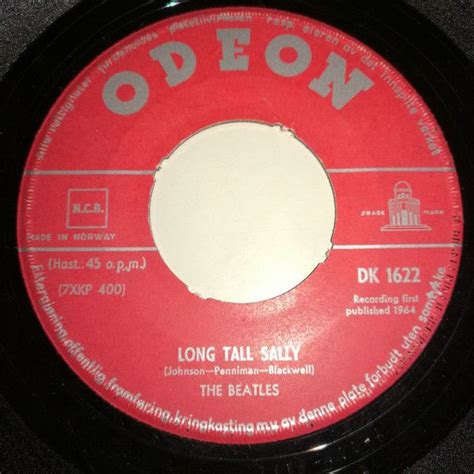The Beatles Long Tall Sally I Call Your Name Rare Records Old