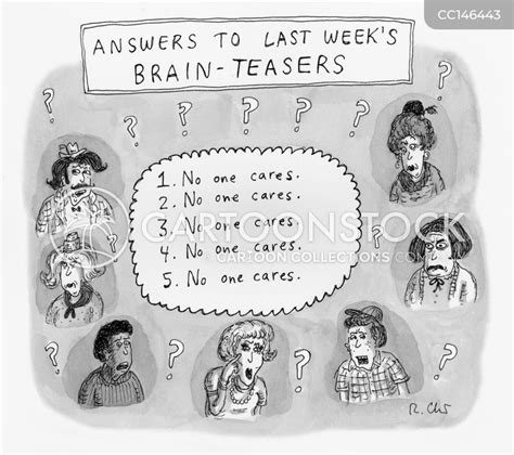 Brain Teaser Cartoons