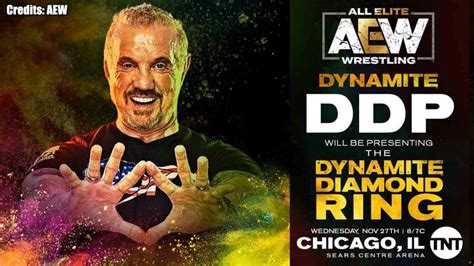 Ddp To Present Diamond Ring At Aew Dynamite This Week Itn Wwe