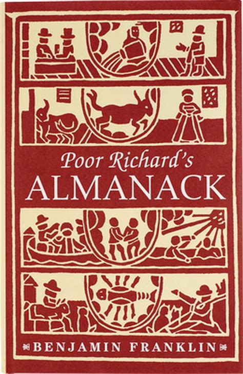 Poor Richards Almanack By Benjamin Franklin English Hardcover Book
