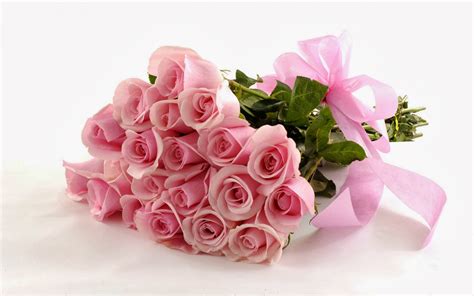 Pink Rose Bouquet Wallpaper Wallpapers And Pictures