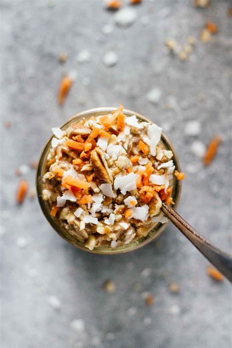 The Best Carrot Cake Overnight Oats Easy And Healthy