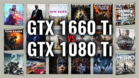 Gtx 1660 Ti Vs Gtx 1080 Ti Benchmarks Gaming Tests Review