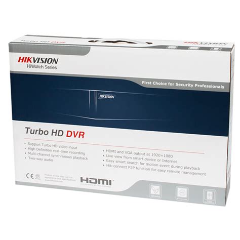 DVR Hikvision TurboHD MP Canale HWD MH S