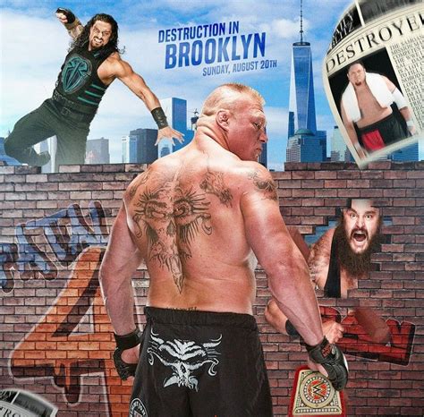 Brock lesnar is still the wwe universal champion after defeating braun strowman at no mercy. SummerSlam 2017 Roman Reigns vs Brock Lesnar (c) vs Braun ...