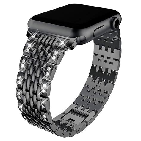 Silikon ersatz sport band armband für apple watch iwatch band series 6 se 5 4 3. Apple Watch Series SE/6/5/4/3/2/1 Glam Armband - 40mm, 38mm