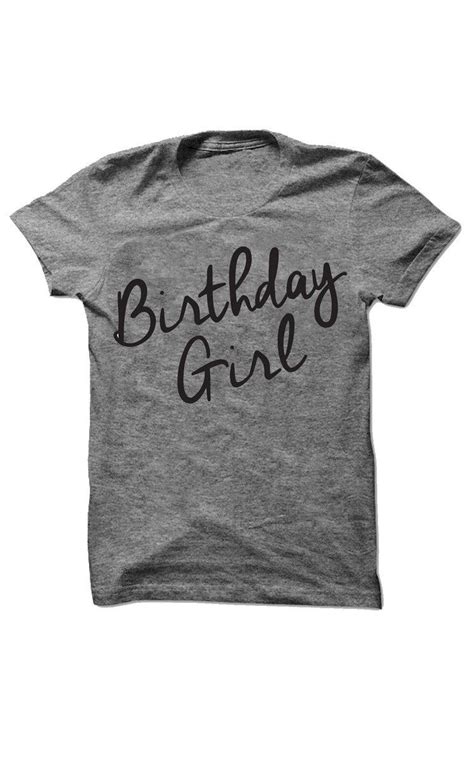 Birthday Girl Kids Tee Birthday Girl Shirt Shirts For Girls Kids