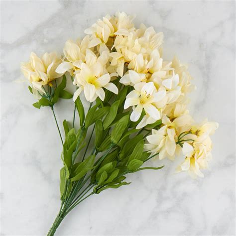 Download bush lily images and photos. Yellow Artificial Double Lily Bush - Bushes + Bouquets ...