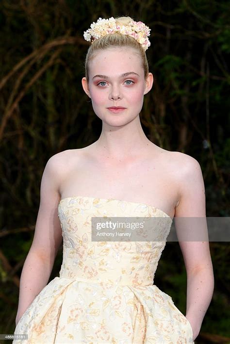 Elle Fanning Attends A Private Reception As Costumes And Props From News Photo Getty Images