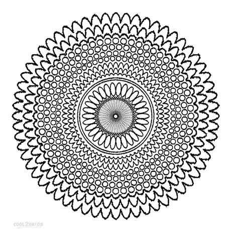 Printable Mandala Coloring Pages For Kids Cool2bkids