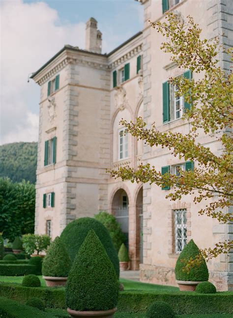 Villa Cetinale Wedding In Tuscany Italy Seen In Martha Stewart