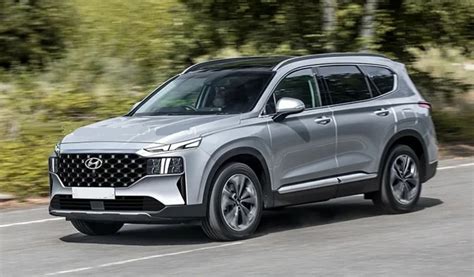 2021 hyundai santa fe gets new colors, revisited interior