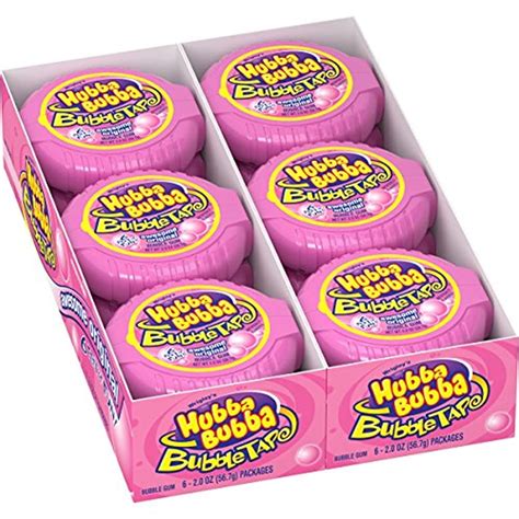 Hubba Bubba Bubble Gum Original Bubble Gum Ounce Pack Of