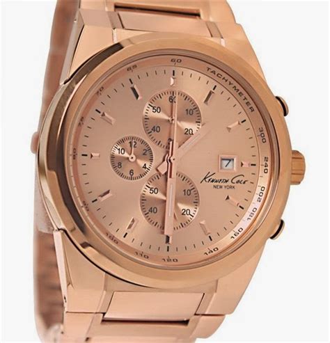 Beauty And Fashion Mens Rose Gold Watches