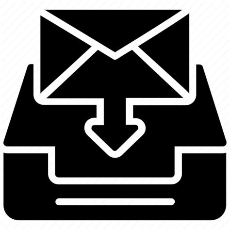 Inbox Inbox Message Inbox Messaging Mailbox Message Box Icon