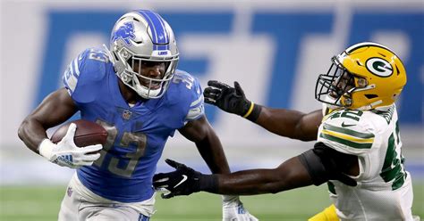 Kerryon Johnson Accomplished Something No Lions Rb Since Barry Sanders