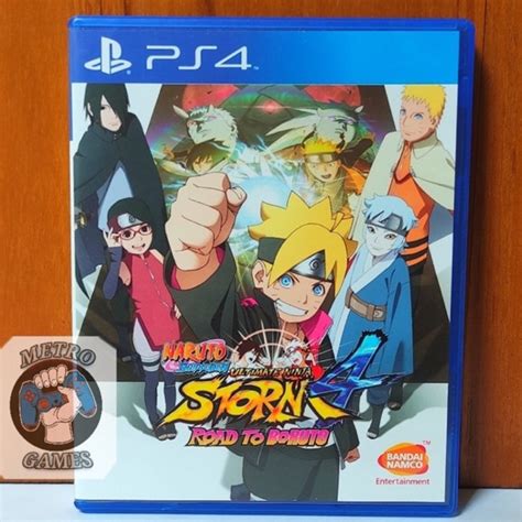 แผ่น Cd เกม Naruto Ultimate Ninja Storm 4 Road To Boruto Ps4 Cassette
