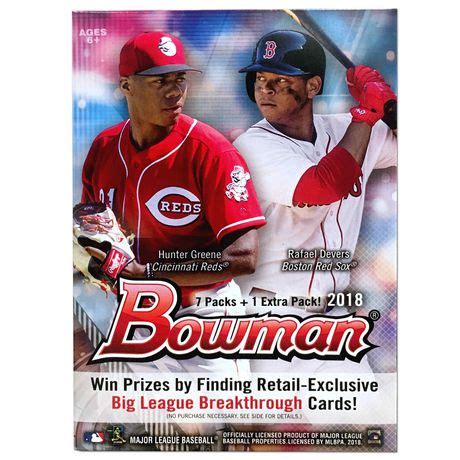 Wikipedia is a free online encyclopedia, created and edited by volunteers around the world and hosted by the wikimedia foundation. 2018 Topps Bowman Mlb Baseball Value Box Trading Cards ...