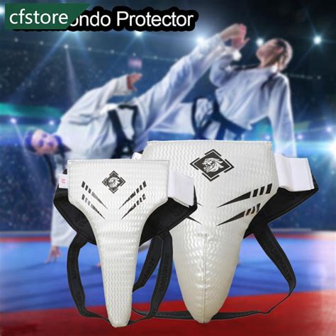 Cfstore Taekwondo Gear Crotch Protector Jockstrap Men Women Underwear Guard Karate Mma Boxing