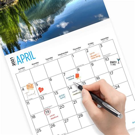 2021 Rocky Mountains Wall Calendar By Bright Day 12 X 12 Inch