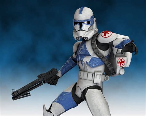 Kix Is A Clone Trooper Medic Who Served In The 501st Legion A Unit In