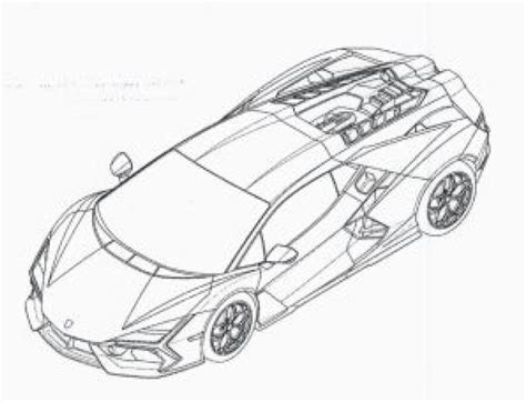 Lamborghini Aventador Successor Likely Revealed In Patent Drawings