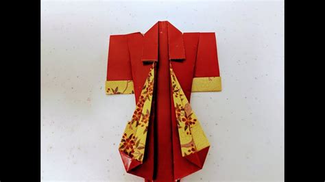 Simple Origami Kimono 6 Simple Origami Kimono 33 Paper Craft