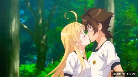 High School Dxd Hero Kiss Scenes Part 1 Youtube