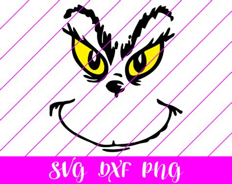 Grinch Face SVG - Free Grinch Face SVG Download - Free Christmas SVG