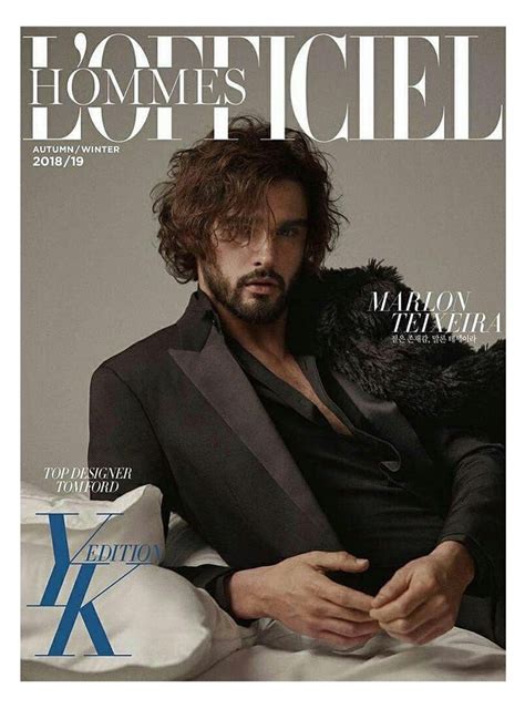 The model is currently single, his starsign is virgo and he is now 29 years of age. Marlon Teixeira L'Officiel Hommes Korea Editorial | The ...