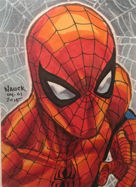 Spider Man By Todd Nauck Spiderman Art Spiderman Art Sketch
