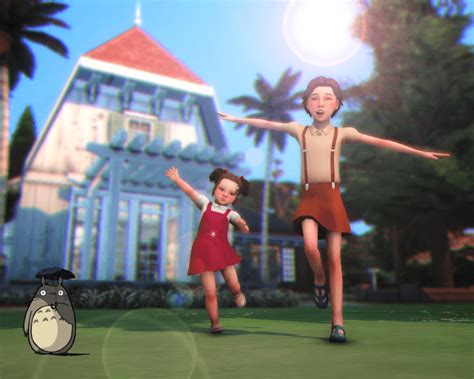 Sims 4 My Neighbour Totoro The Sims Game